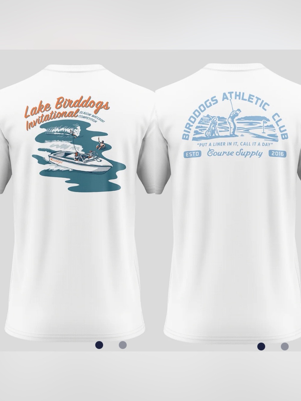 2 BIRDDOGS TECH TEE XL ME S
